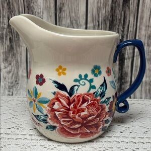 The Pioneer Woman Multicolor Floral Ceramic Pitcher